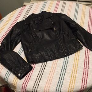 COPY - Rock & Republic faux leather black jacket